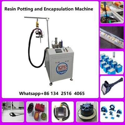 Fully automatic polyurethane resin glue dispensing robot two components glue dispensing machine