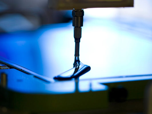 Dosing System for Epoxy and Silicones Potting of Electronic PCB on Honeycomb Panel