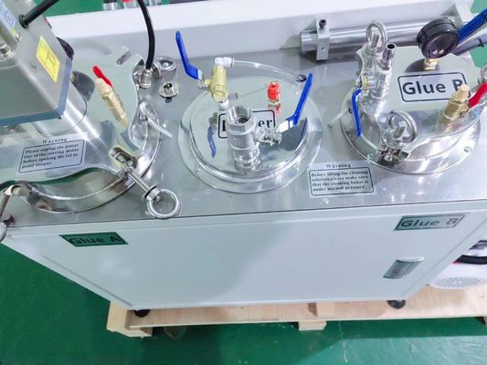 Gluing Machine for Precise Mixing Dosing of Two-Component Materials