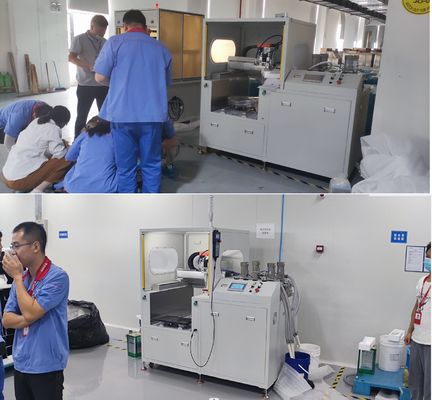 Ab Glue Potting Machine for CCD Visual 2 Part Bi-Component Silicone Epoxy Polyurethane