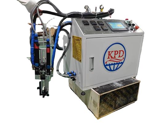 Provided screw valve meter mix potting machine