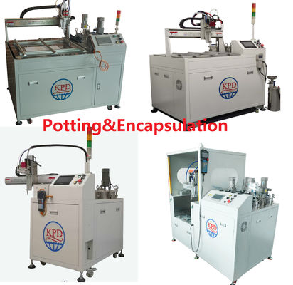 Two Part Thermal Conductive Silicone Potting Compound Dispenser for LED Assembly
