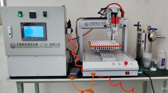 Clear Two Components Epoxy Resin AB Glue Meter Mixing Dispensing Machine for LED Lights