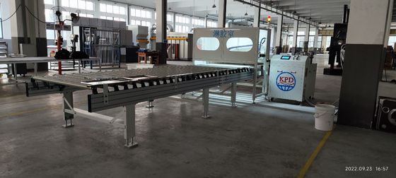 Electronic Parts AB Part PU Adhesive Spraying Machine for Stainless Steel Panel