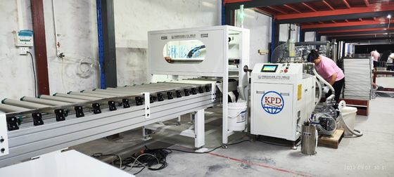 Electronic Parts AB Part PU Adhesive Spraying Machine for Stainless Steel Panel