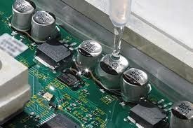 SMT electronic two part resin potting  Liquid Resin Mixing and Potting Machinery for Production