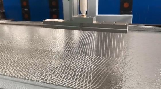 2 Component Pu Glue and Laminate Aluminum Honeycomb Panels Machine for EPS XPS Foam Panel