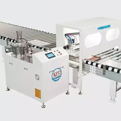 Fireproof Aluminum Honeycomb Gluing Machine with Pump Core Components and PU Spraying