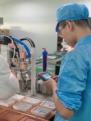 High Precision Automatic Glue Dispenser for Silicone Meter Mix and Filling Processing