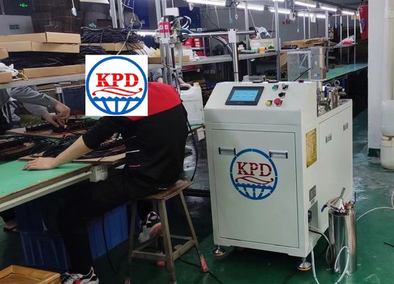 High Precision Semi-Auto Two Component Glue Mixing Machine for AB Polyurethane Dispensing