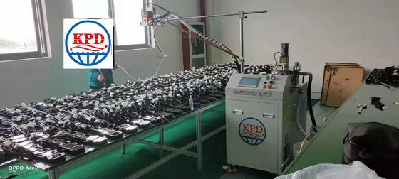 High Precision Semi-Auto Two Component Glue Mixing Machine for AB Polyurethane Dispensing