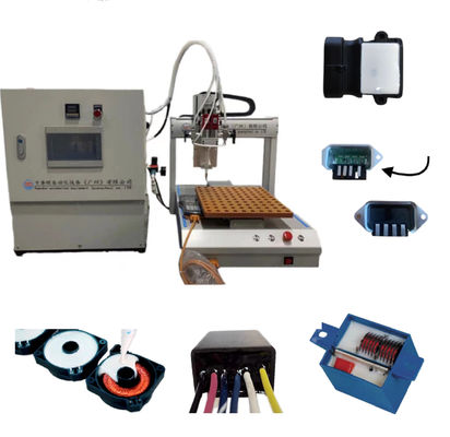 Float Switch Sensor Glue Potting Machine with LED Lights