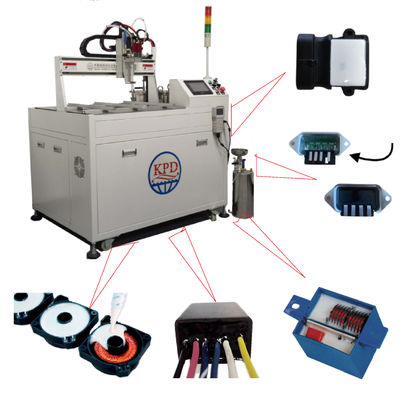 Float Switch Sensor Glue Potting Machine with LED Lights