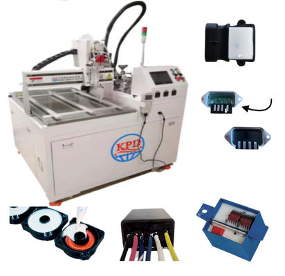Float Switch Sensor Glue Potting Machine with LED Lights