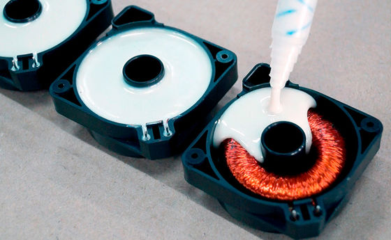 AB Two Component Resin Dispensing Potting Machine for Transformers and Inductor Coils