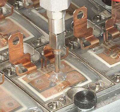 Electronic Part Potting with CNC and LED Dispensing Machine 2K Resin Potting 260KG