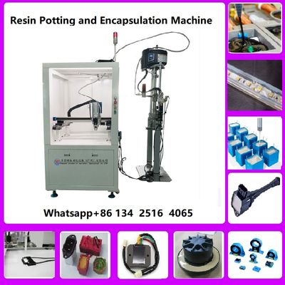 2 Part Bi-Component Ab Part Silicone Epoxy Polyurethane Glue Potting Machine