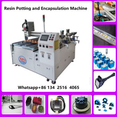 2 Part Bi-Component Ab Part Silicone Epoxy Polyurethane Glue Potting Machine
