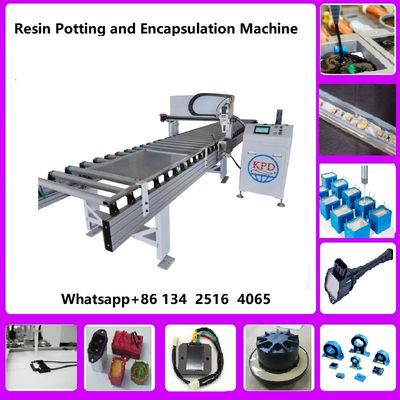 CCD AB Component glue dispensing metering machine CCD visual AB potting machine CCD 2-component glue dispensing machine