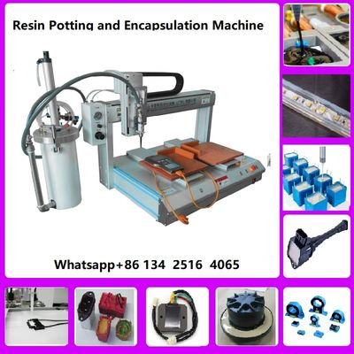 Doming Small Dose Ab Epoxy Automatic High Viscosity Glue Two Component Mixing And Dispensing Machine