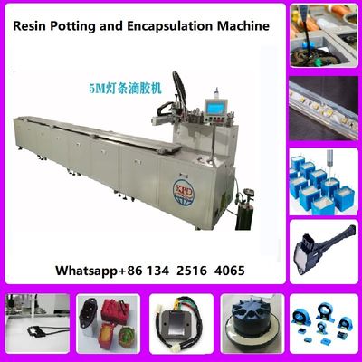 AB glue meter mix dispensing machine, automatic glue potting machine for LED driver automatic epoxy resin potting machin
