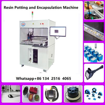 CCD AB Component glue dispensing metering machine CCD visual AB potting machine CCD 2-component glue dispensing machine