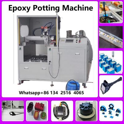 CCD AB Component glue dispensing metering machine CCD visual AB potting machine CCD 2-component glue dispensing machine