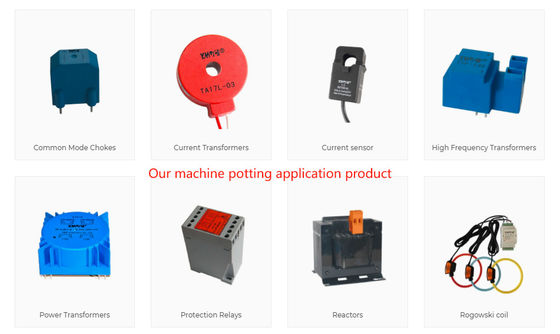 Split-Core AC &amp; DC Hall Effect Current Sensor ab glue dispenser epoxy potting machine 2 part resin mixing machine