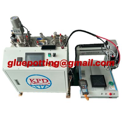 Automatic Two Component Glue Dispenser Epoxy Silicone Dispensing Machine 3 Axis AB Epoxy Paste Dispensing Machine