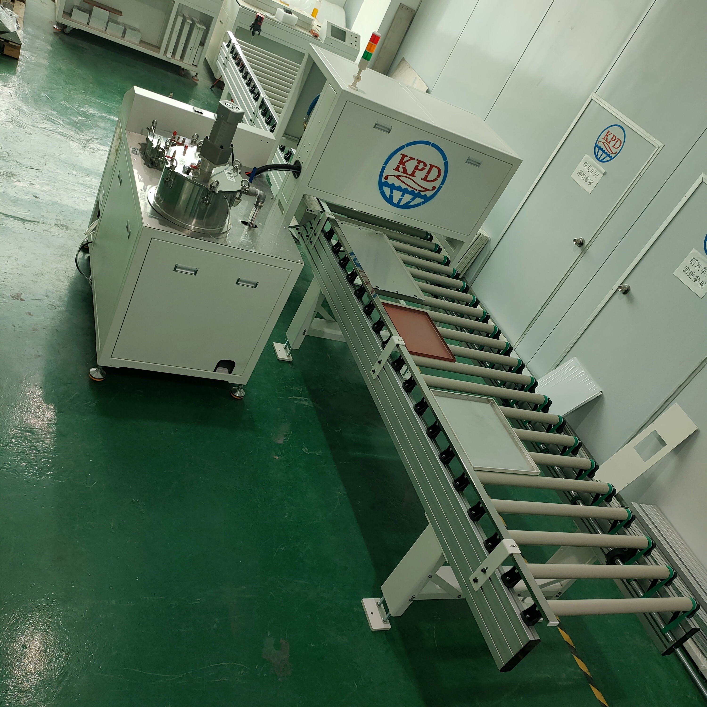 PU Gluing Machine for Fire-Proof Door and Honeycomb Panels