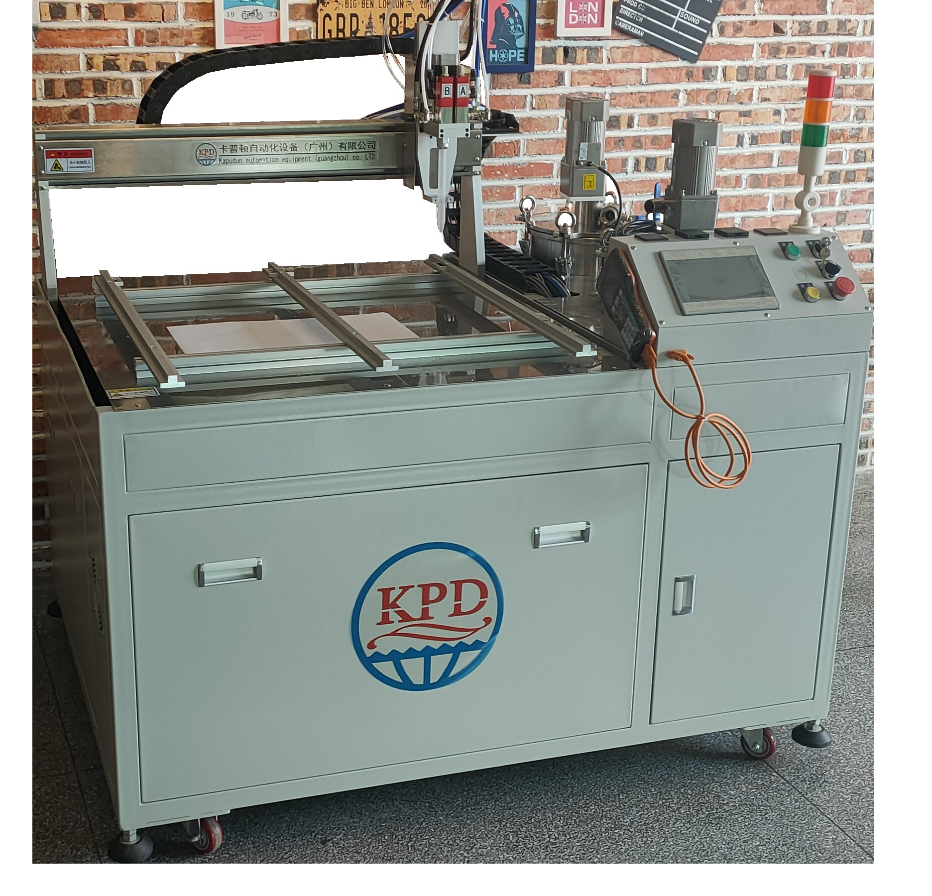 Potting Solar Panel Junction Boxes Machine with 2 Component Silicone